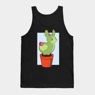 Cactus rabbit Tshirt gift Tank Top
